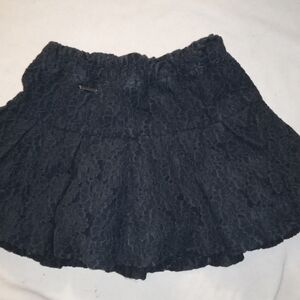 Abercrombie & Fitch Blue Ruffled Mini Skirt